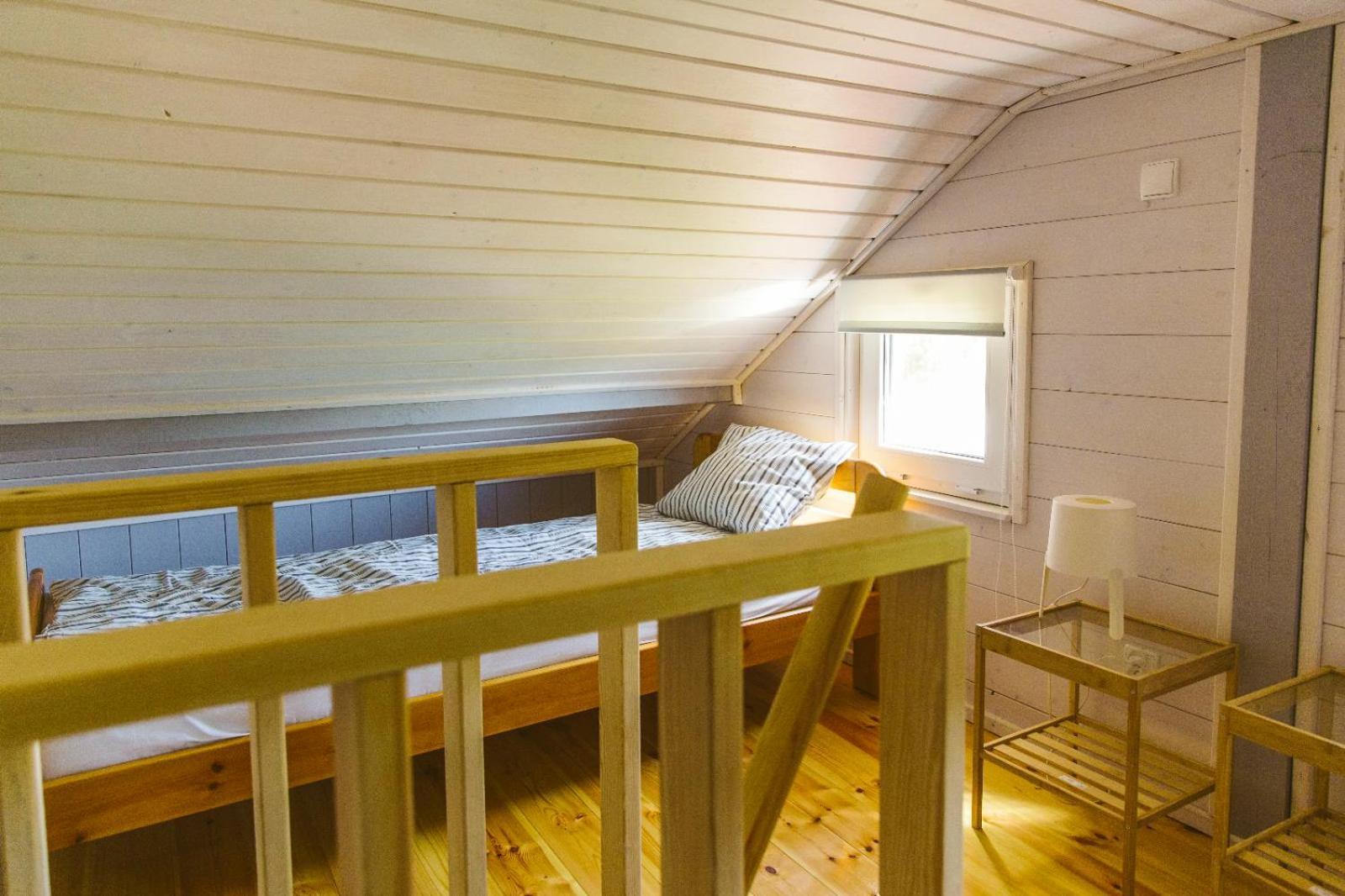 Surf Domki Habenda Z Sauna Ogrodowa Sarbsk Luaran gambar