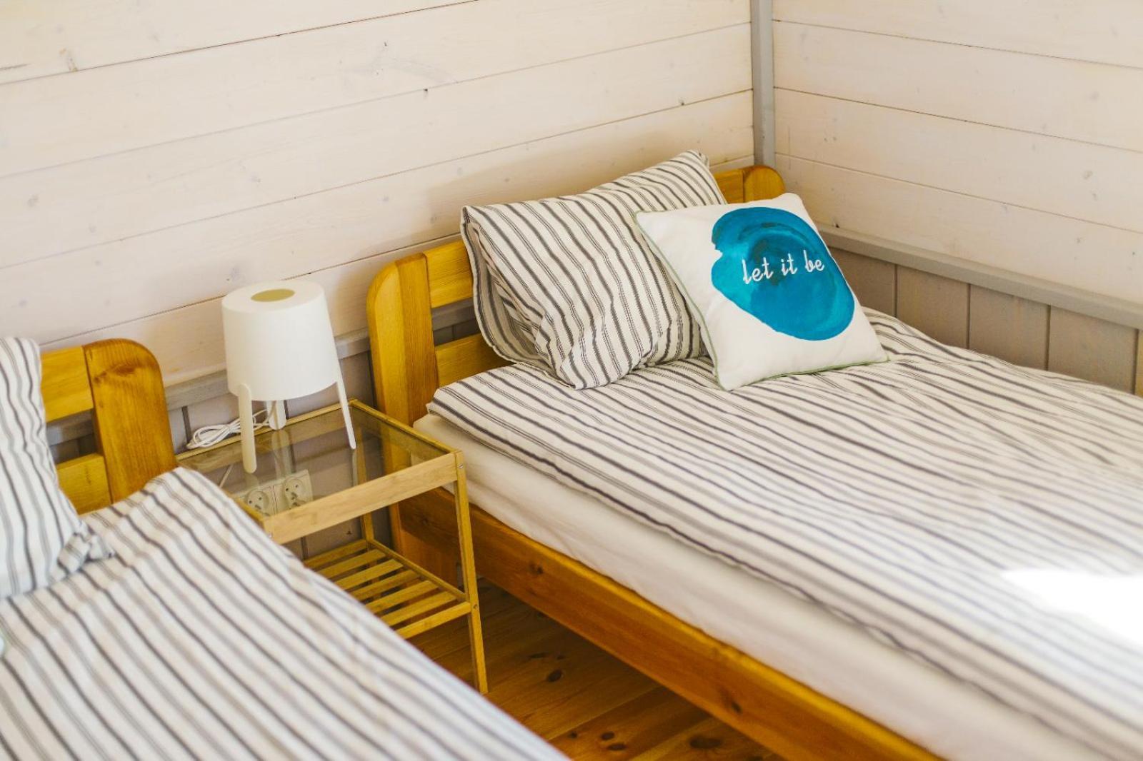 Surf Domki Habenda Z Sauna Ogrodowa Sarbsk Luaran gambar