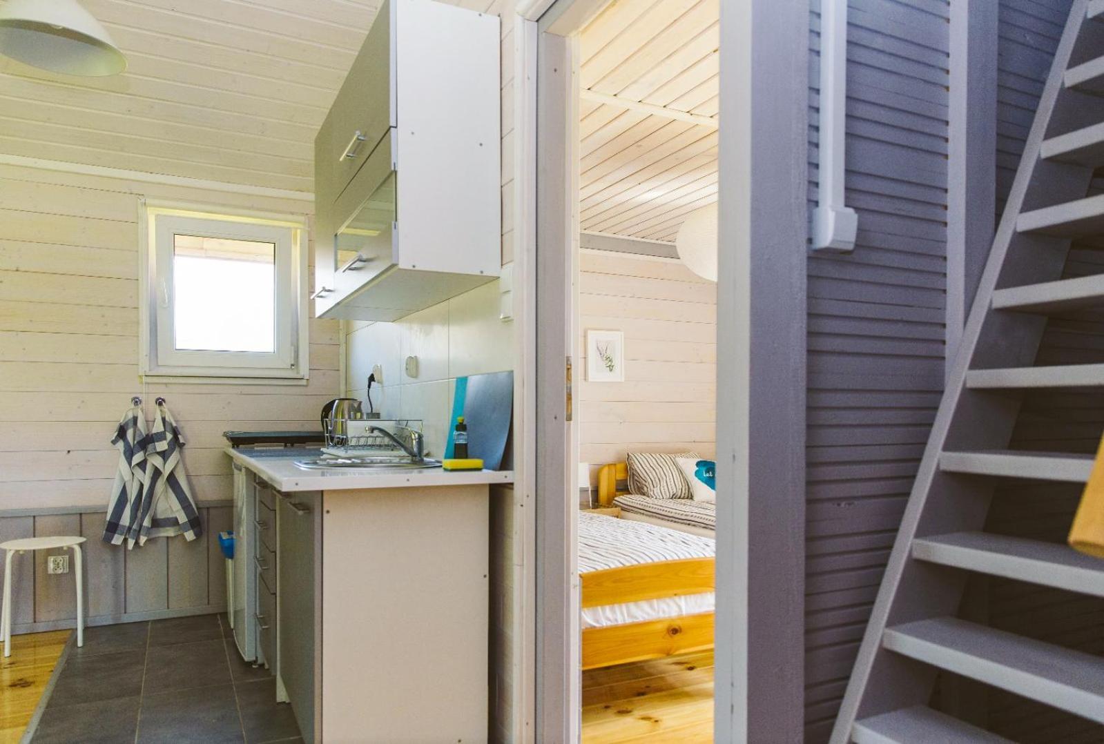 Surf Domki Habenda Z Sauna Ogrodowa Sarbsk Luaran gambar