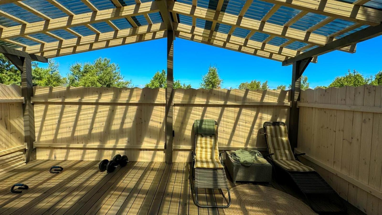 Surf Domki Habenda Z Sauna Ogrodowa Sarbsk Luaran gambar